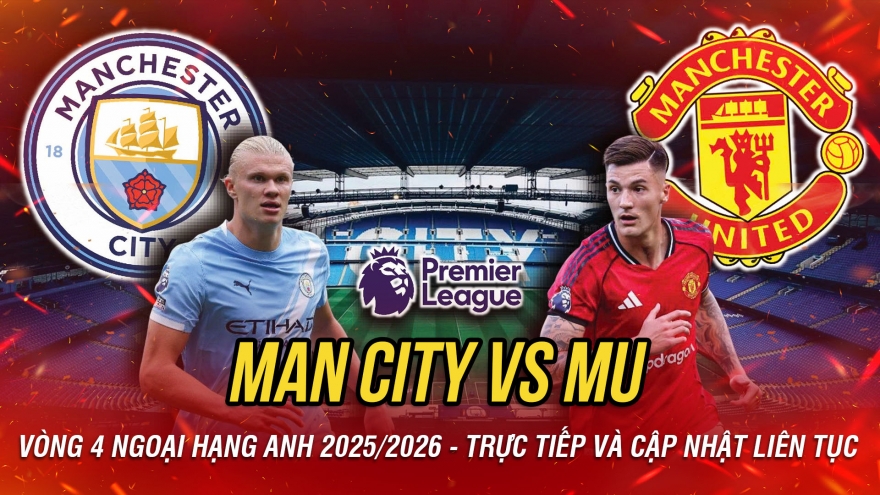 TRỰC TIẾP Man City vs MU: Thư hùng "nghịch cảnh" thành Manchester